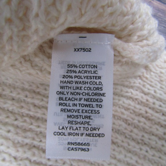 Abound Sweater Womens Medium Mock Neck Ribbed Pullover Cozy Knit - Picture 4 of 7